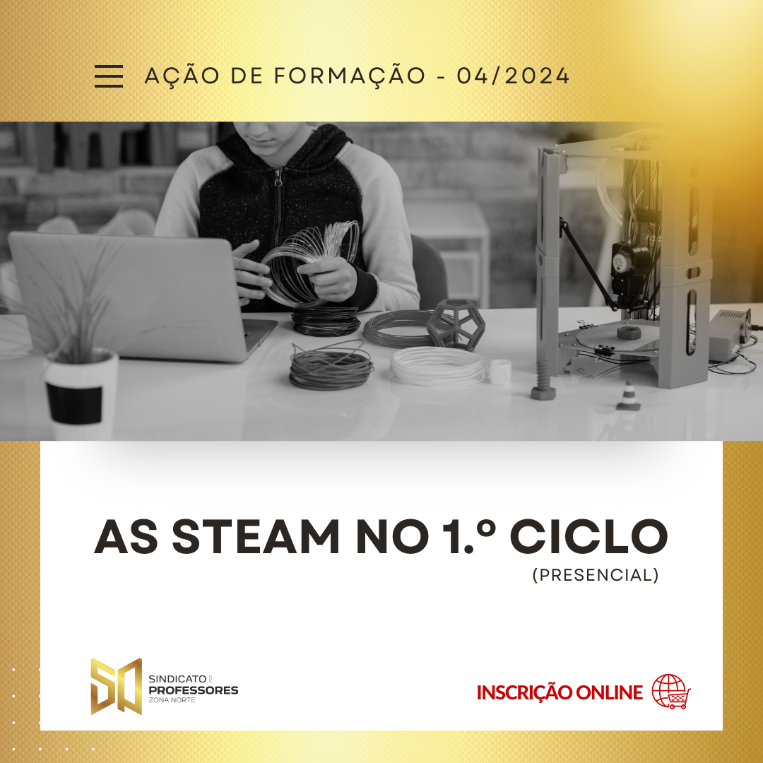 31 - AS STEAM NO 1.º CICLO - PRESENCIAL