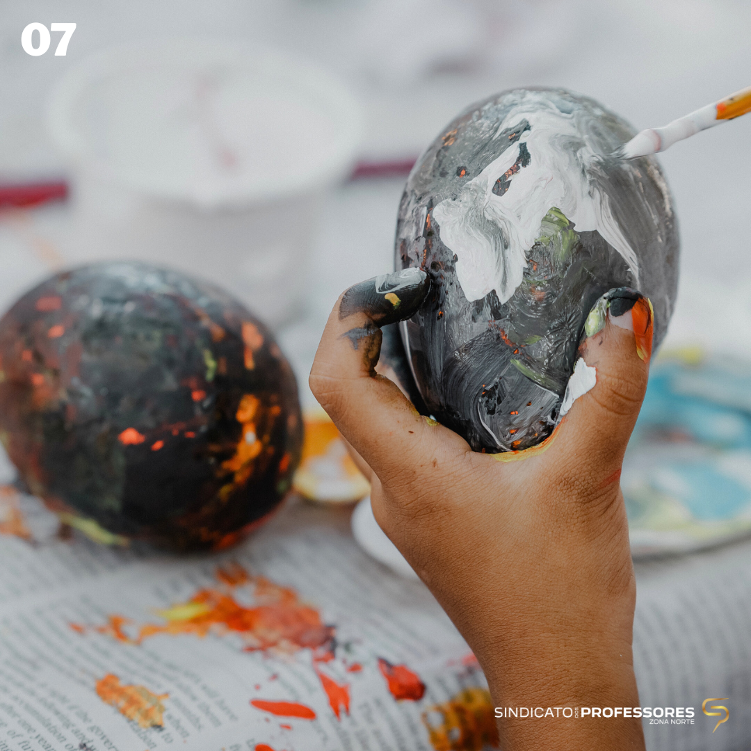 7 - PAPIER MACHÉ – UMA TÉCNICA PARA CONSTRUIR FORMAS TRIDIMENSIONAIS - (REGIME E-LEARNING)