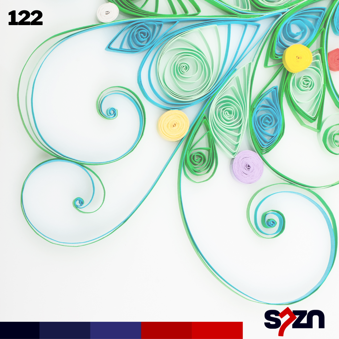 122 - QUILLING – UMA TÉCNICA DE DOBRAR PAPEL - (REGIME E-LEARNING)