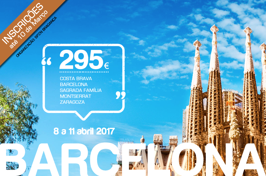  VIAGEM A BARCELONA - INSCRIÇÕES até dia 10 de Março!