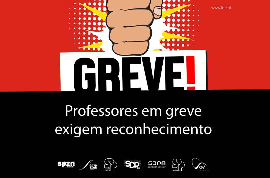 Professores em greve exigem reconhecimento 