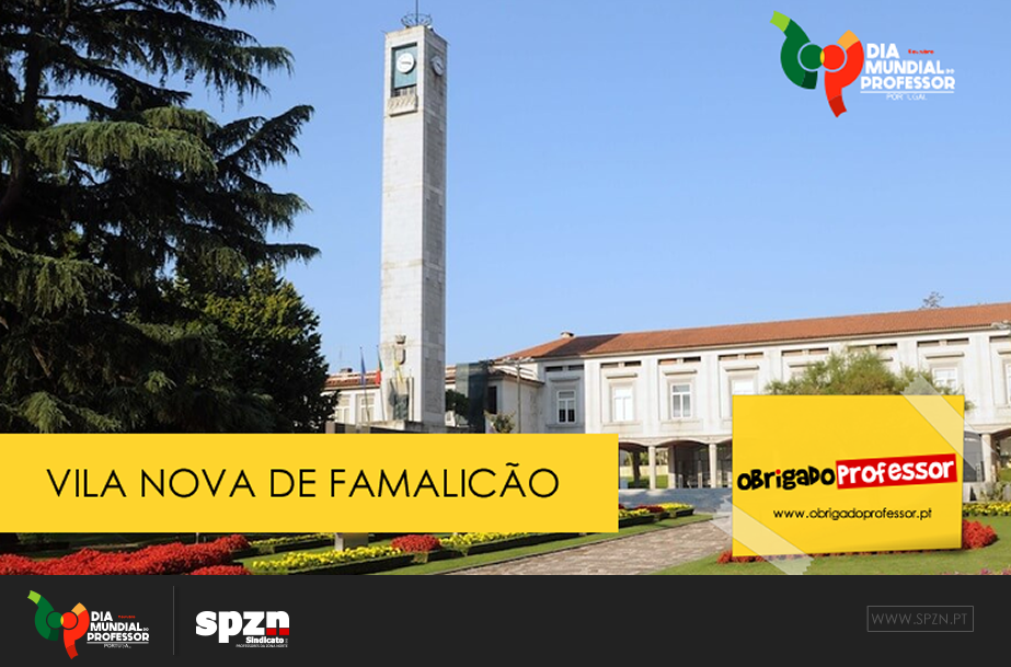 Comemoração do Dia Mundial do Professor, em Famalicão