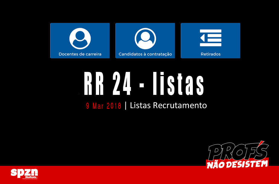 Listas - Reserva de recrutamento n.º 24