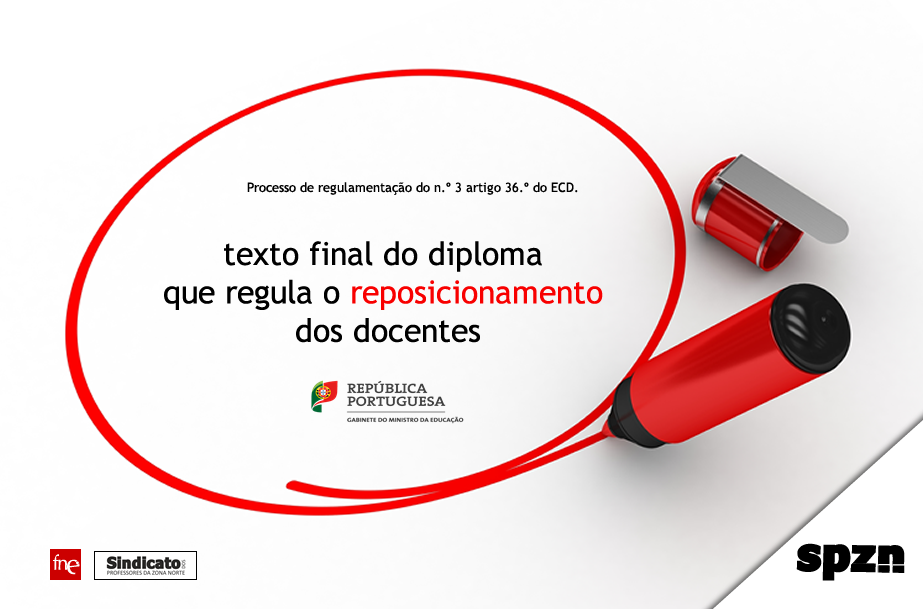 Diploma que regula o reposicionamento dos docentes 