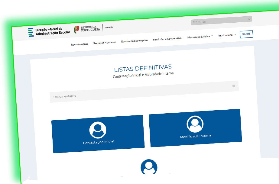 LISTAS DEFINITIVAS - Contratação Inicial e Mobilidade Interna