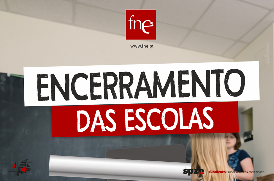 Encerramento das Escolas