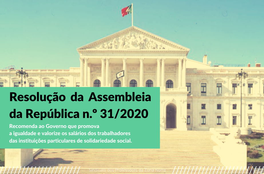 Recomendação da A.R. para a valorização dos salários dos trabalhadores das IPSS