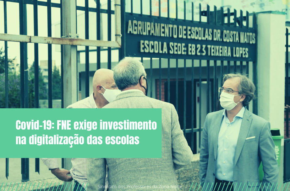 Covid-19: FNE exige investimento na digitalização das escolas