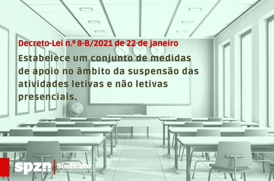 Suspensão das atividades letivas e não letivas presenciais