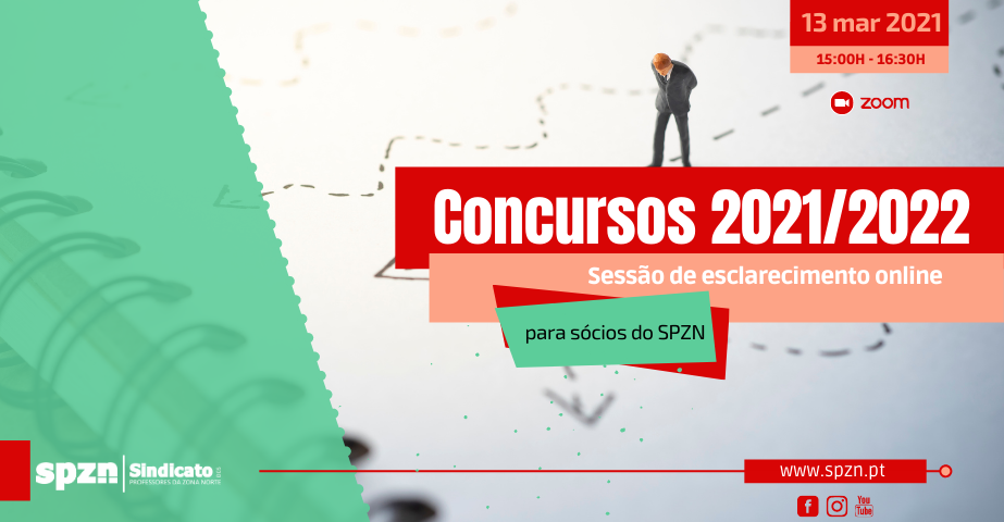 Concursos - Sessão de esclarecimento online para sócios do SPZN