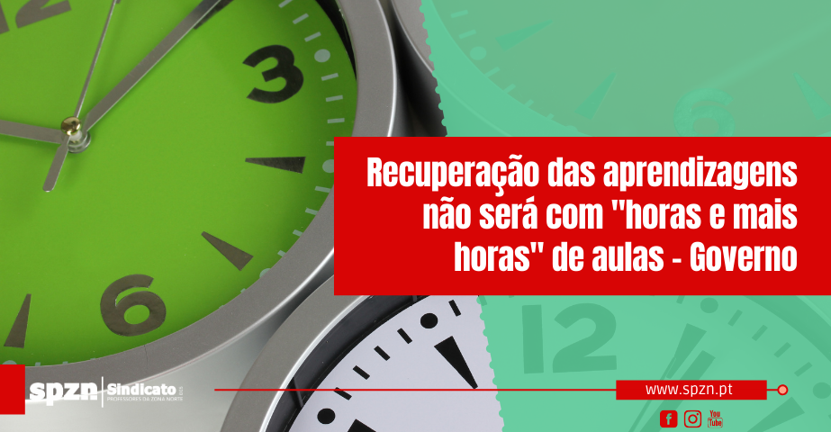 Recuperação das aprendizagens não será com 