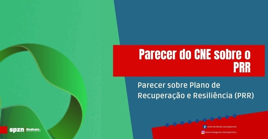 Parecer do CNE sobre PRR