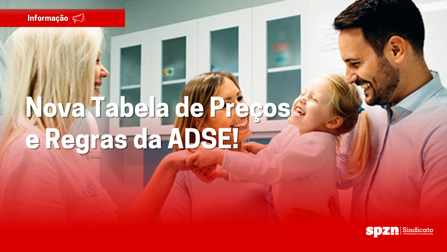 Nova Tabela de Preços e Regras da ADSE