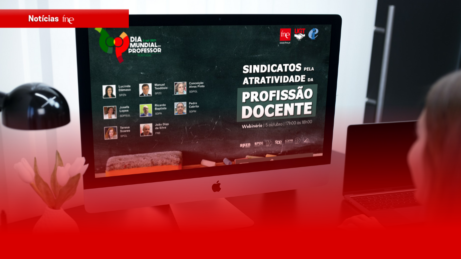 Webinário da FNE no Dia Mundial do Professor