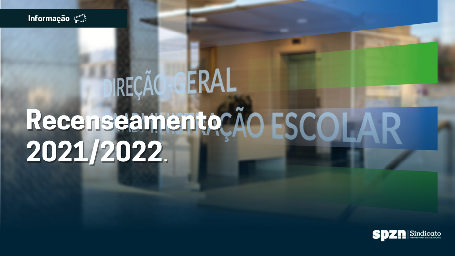 Recenseamento 2021/2022