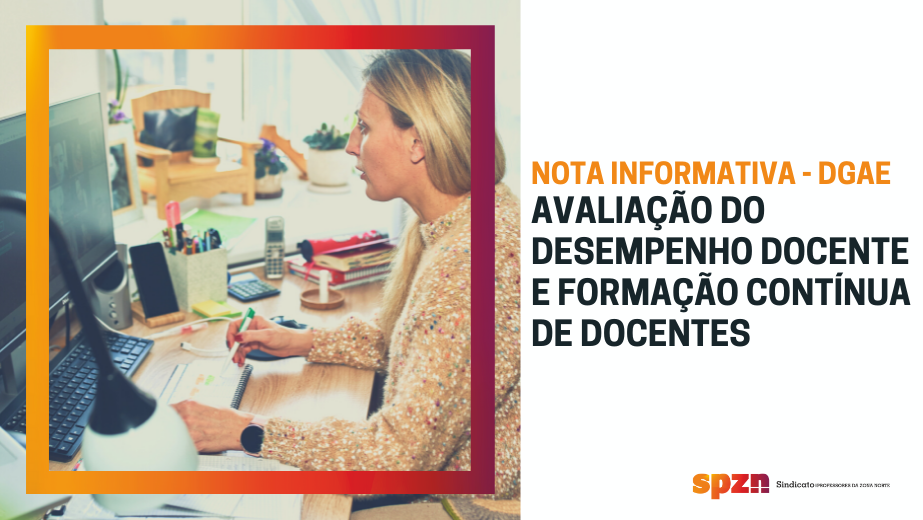 Nota informativa DGAE - ADD e Formação contínua de docentes