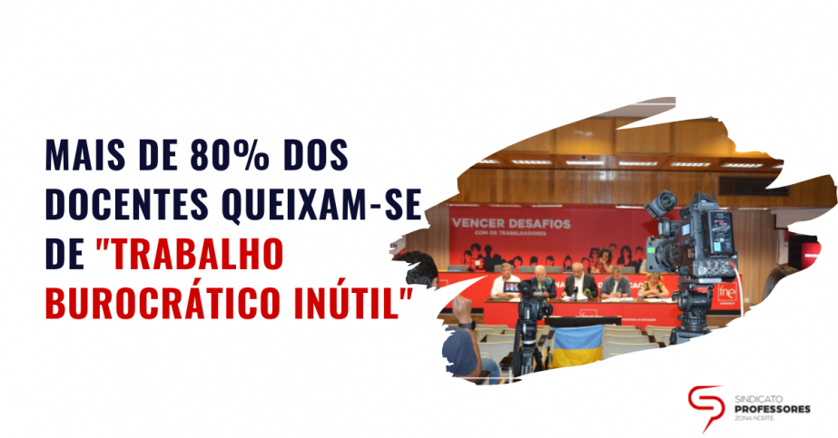 Mais de 80% dos docentes queixam-se de 