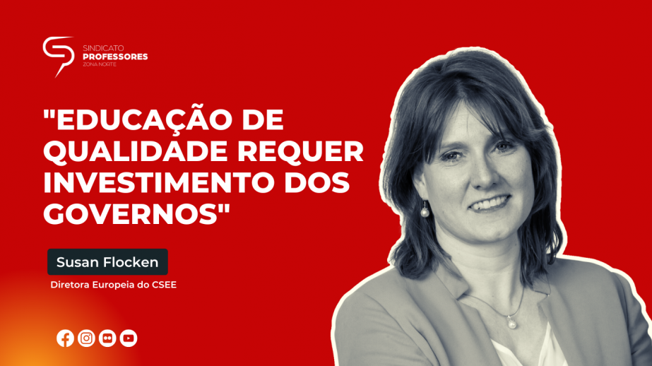 Susan Flocken, Diretora Europeia do CSEE: 