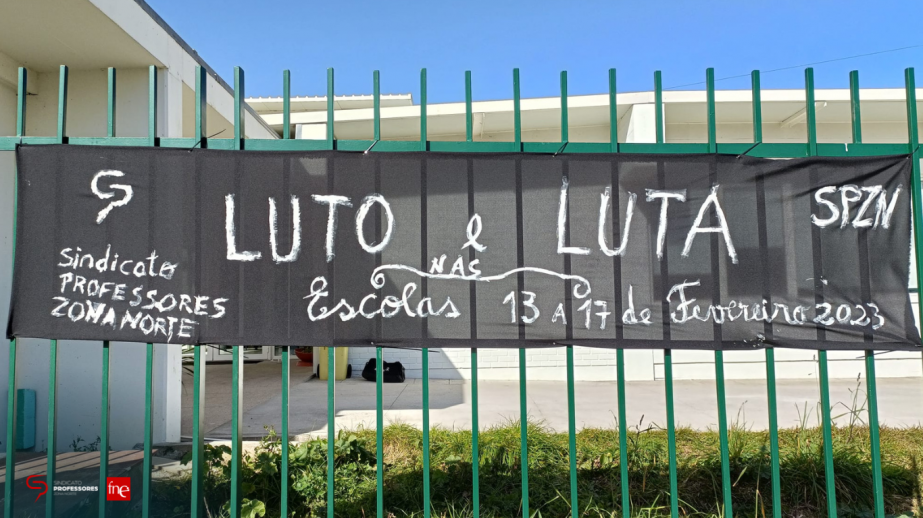 Professores de Luto e em Luta - 13 a 17 de fevereiro