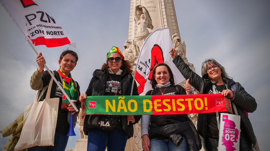 ASPL, FENPROF, FNE, PRÓ-ORDEM, SEPLEU, SINAPE, SINDEP, SIPE e SPLIU promovem Conferência de Imprensa sobre negociação e luta dos docentes