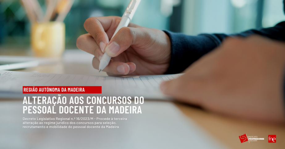 Alteração ao regime jurídico dos concursos na Madeira