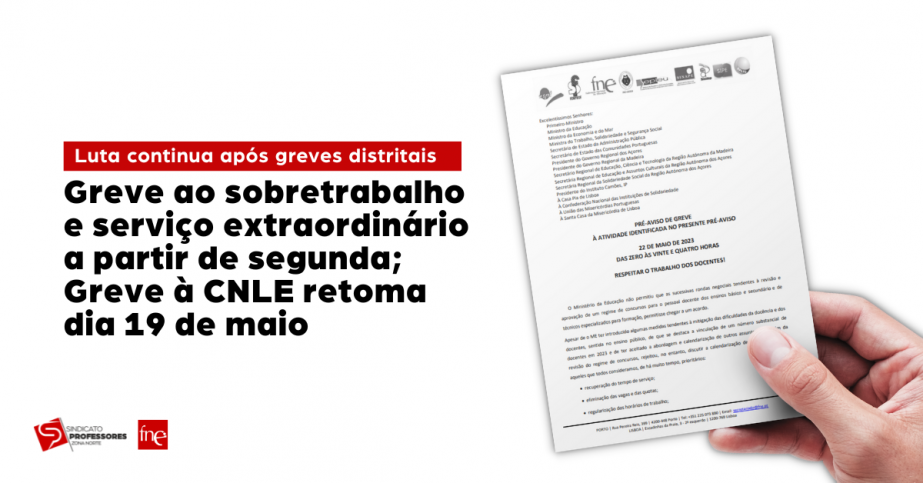 EM ATUALIZAÇÃO: Greve à CNLE retomada a partir de 19 de maio