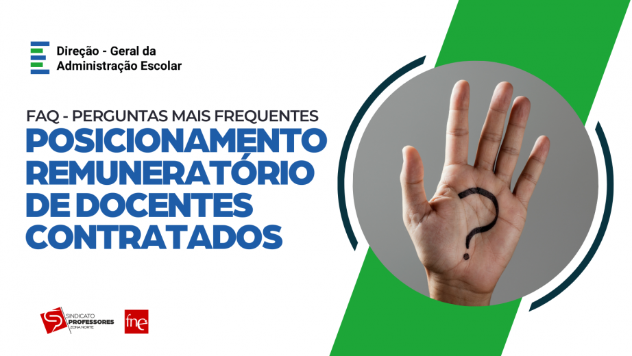 FAQs: Posicionamento Remuneratório de Docentes Contratados