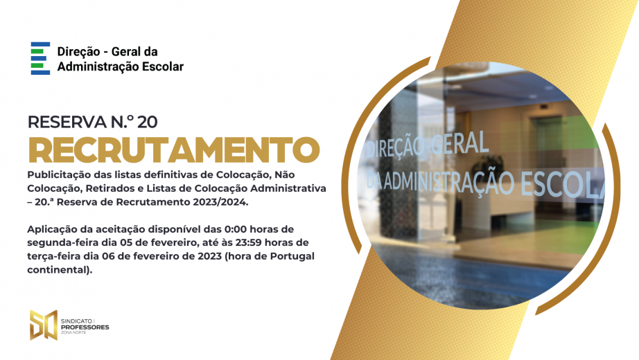 Reserva de Recrutamento n.º 20