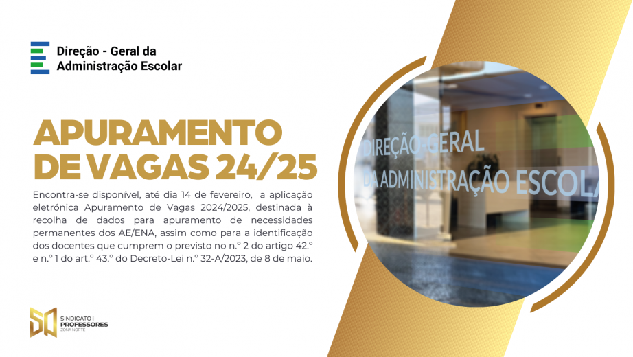 Apuramento de Vagas 2024/2025