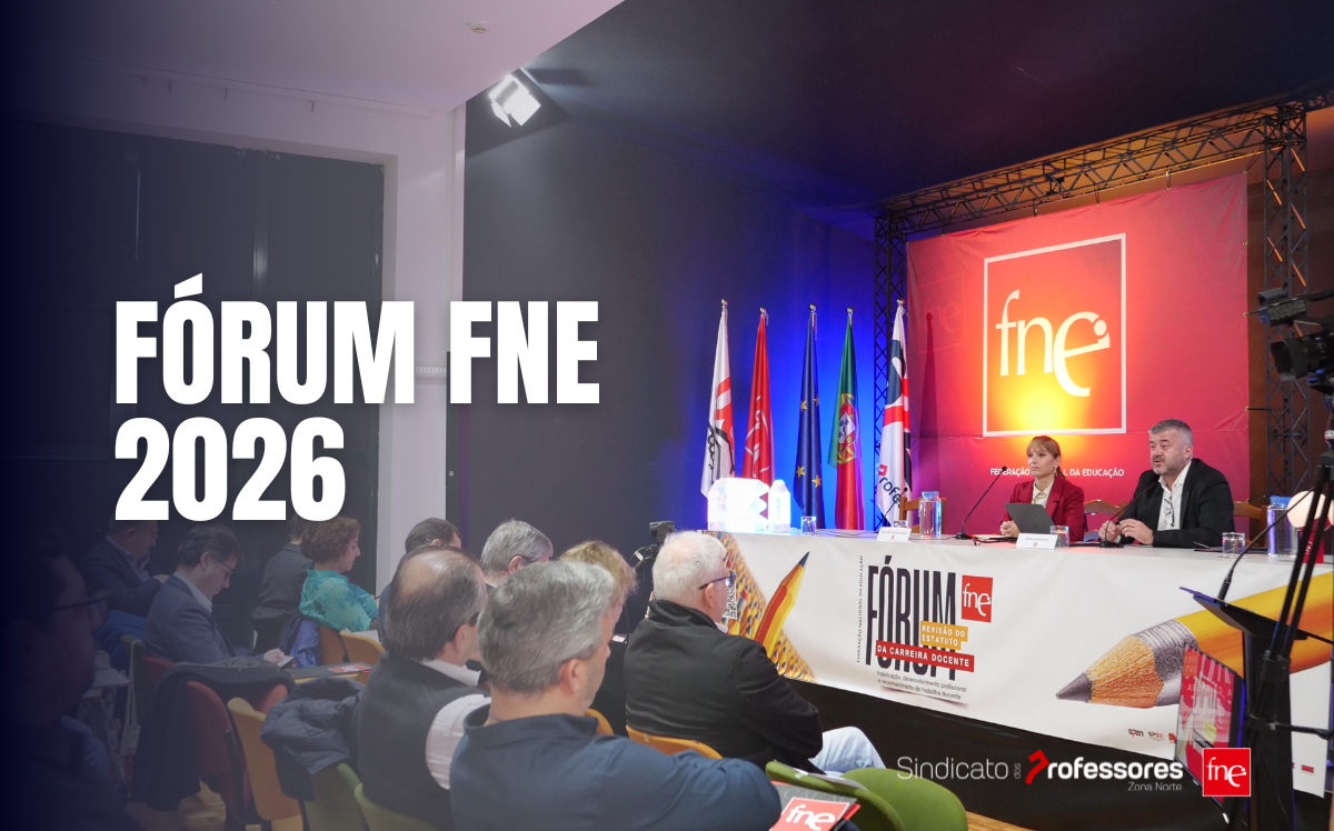 Fórum FNE 2026 | FNE como farol para se alcançar a valorização da carreira docente