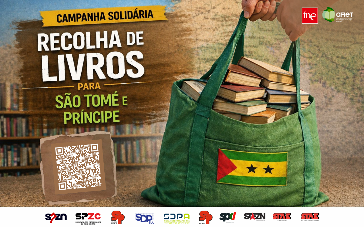 Campanha de Recolha de Livros para São Tomé e Príncipe
