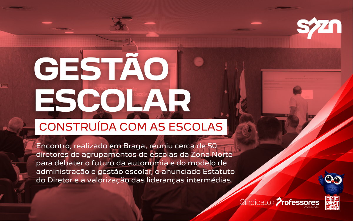 SPZN ouve diretores e defende uma reforma da gestão escolar construída com as escolas